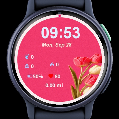 Three Tulips Vase Pink · Screenshot 0