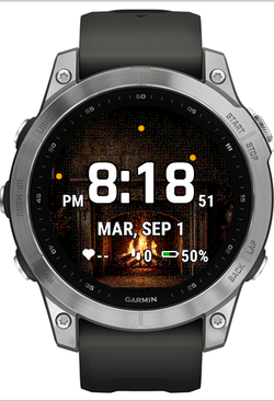 Crackling Fireplace: Cozy Watch Face · Screenshot 3