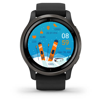 Snow Rabbit watch face screenshot 2