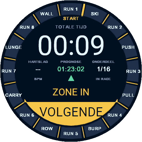 RaceWatch – Hybrid Race & Training · Screenshot 0