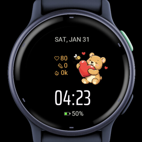 Cute Bear with Heart 4