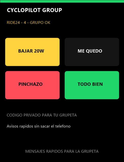 CycloPilot Group · Screenshot 0