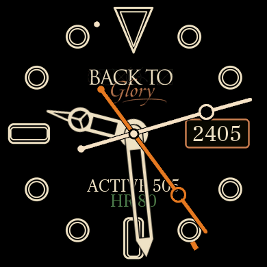 Back to Glory Stopwatch · Screenshot 1