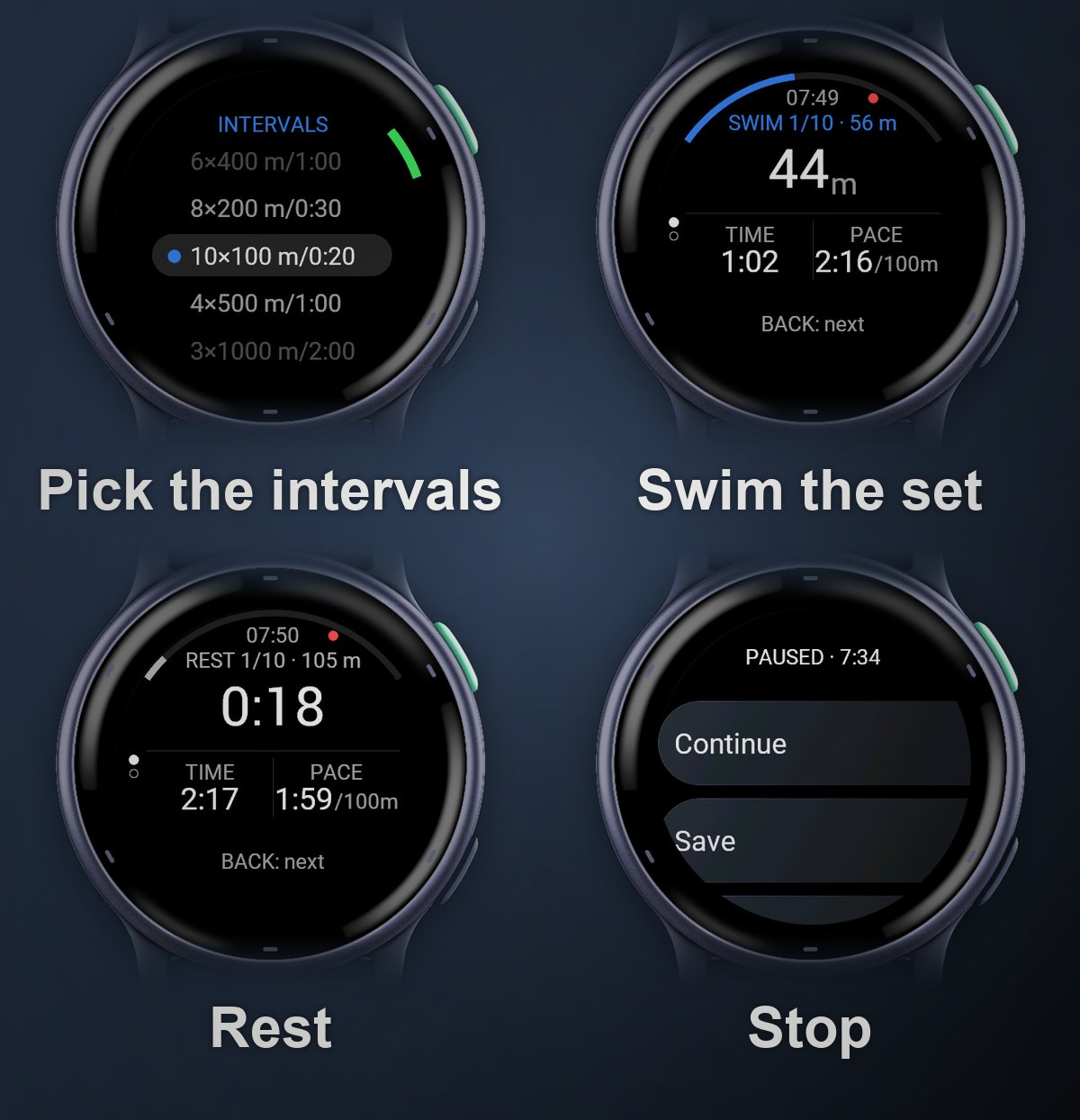 Open Water Swim Tracker - Otvorene vode · Snimka zaslona 2