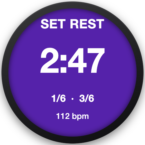 Crux Hangboard Timer · Screenshot 3
