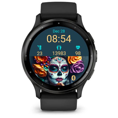 Calavera Halloween Day of the Dead Face Paint · Screenshot 4