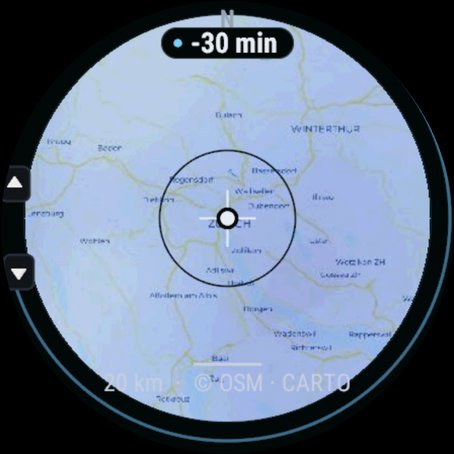 Weather Nowcast · Screenshot 1