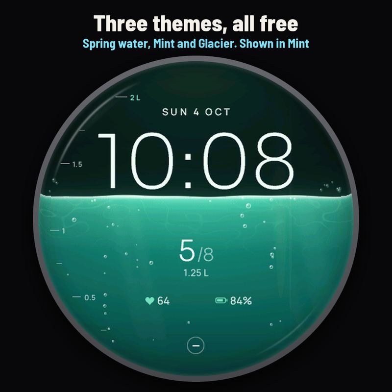 Astra Brim Free – 喝水记录与补水表盘 · Screenshot 2