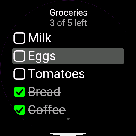 TickOff Lite – Lists & Tasks · Screenshot 1