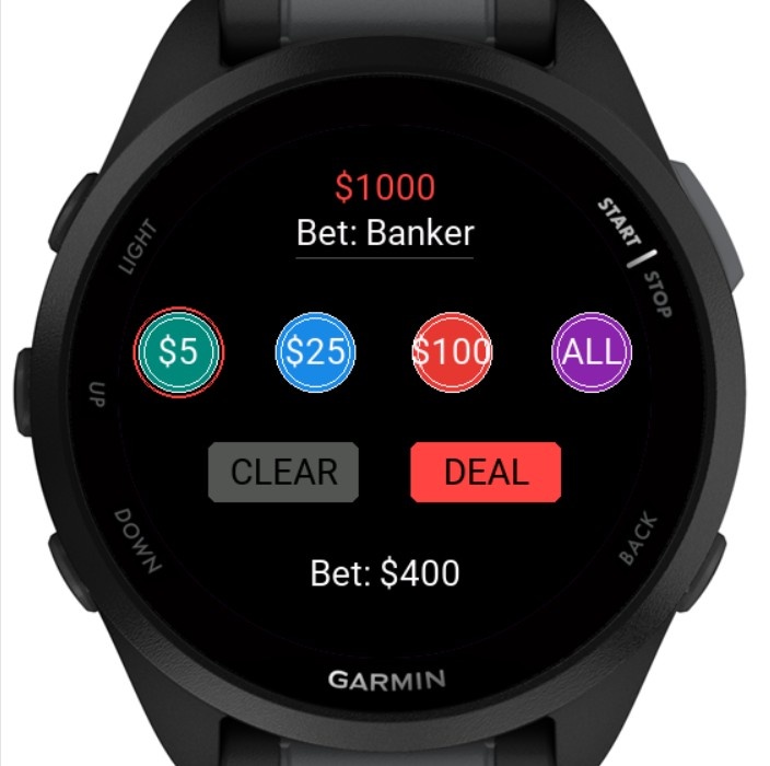 Baccarat screenshot 2