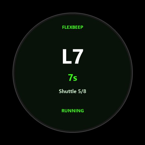 FlexBeep - Beep / Shuttle Test · Screenshot 0