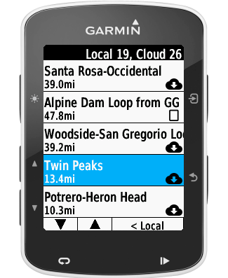 routeCourse · Screenshot 2