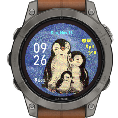 Cozy Penguin Family Watercolor · Screenshot 1