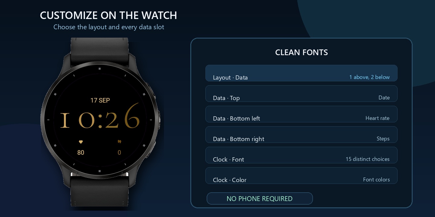 CleanFonts · Screenshot 1