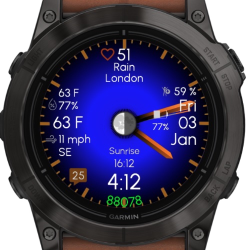 Gradient - Orange (OWM Weather) · Screenshot 4