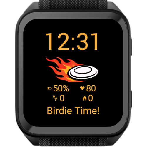 Disc Golf Watch Face- Sports Stats · Screenshot 4