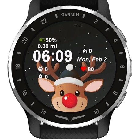 Reindeer Santa 3