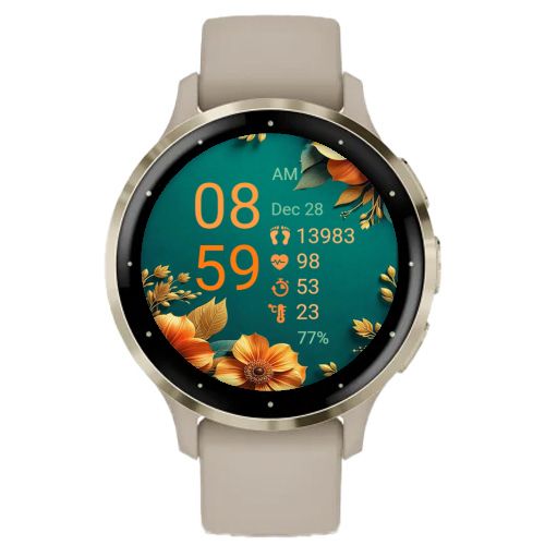 Active Time - Orange Flowers · Screenshot 1