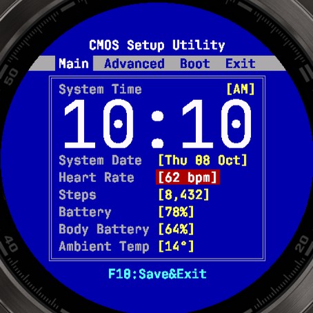 Dense Shell: BIOS · Screenshot 1