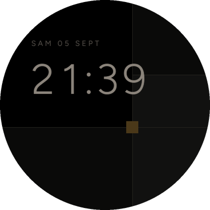 Bojagi - Colorblock Analog Watch Face · Screenshot 4
