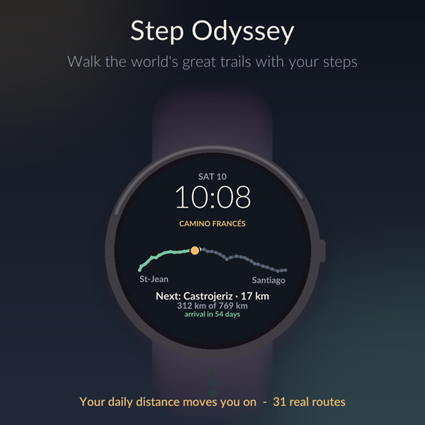 Step Odyssey - 用步数走完朝圣之路 · Screenshot 0