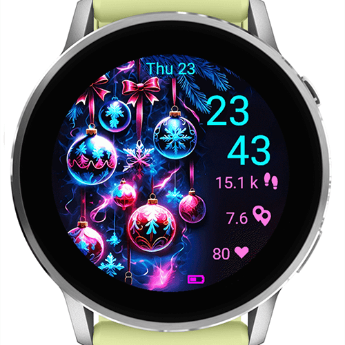 Neon Christmas Glow G · Screenshot 3