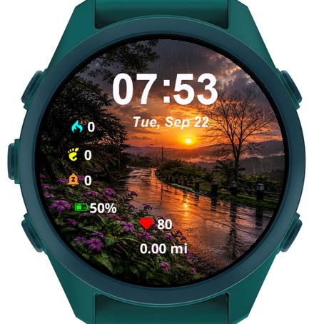 View Sun Setting Over Street · Screenshot 2