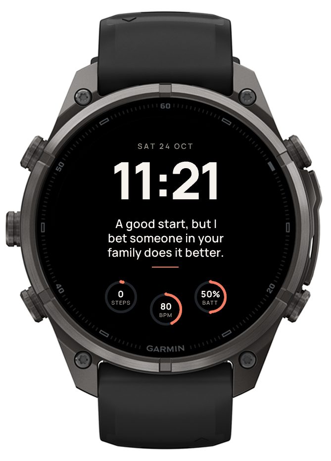 (De)Motivation Watch Face · Skjermbilde 1