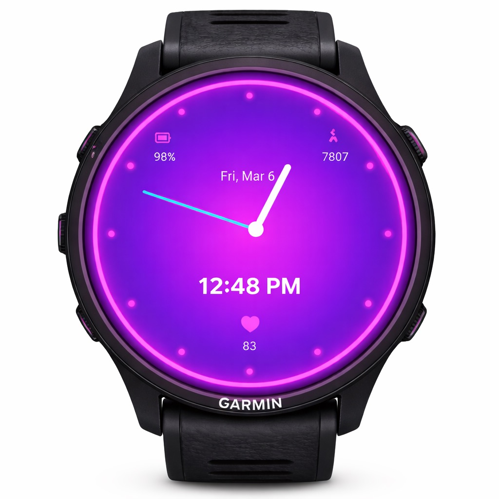 Neon Pulse – K-Pop AMOLED Watch Face · Screenshot 0