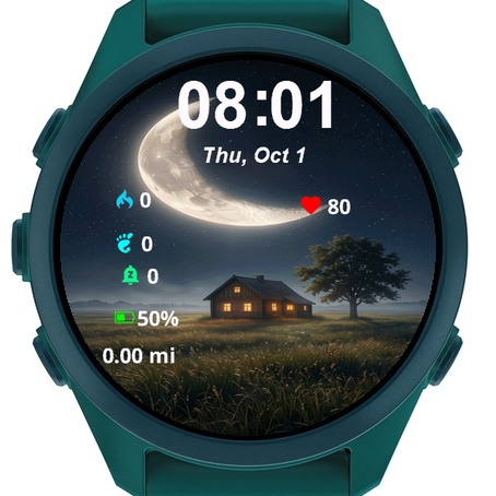 House Moon Sky Grass · Screenshot 1