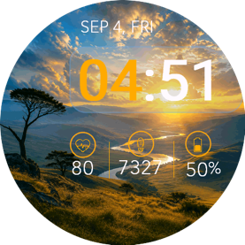 Highland River Sunrise · Screenshot 1