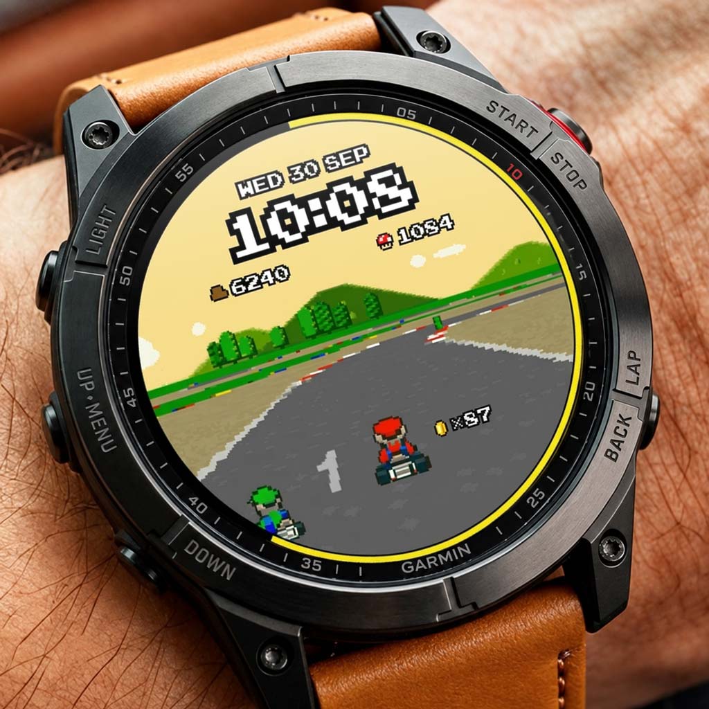 Super Mario Kart SNES Nintendo Donkey Kong Watch · Screenshot 1