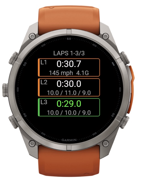 HotLap: Motorsport Track Day Lap Timer & Telemetry · Screenshot 4