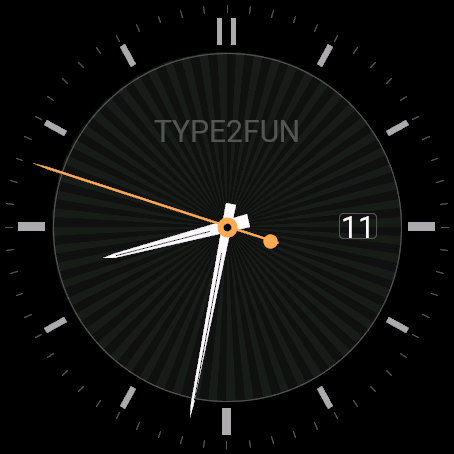 Meridian Elite: Luxury Sunburst Analog Face · Screenshot 4