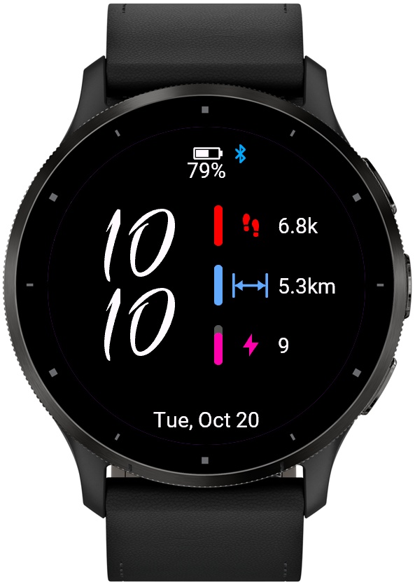 Align Sketch Lite Free Digital Watch Face · Screenshot 2
