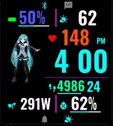 初音未来动画表盘 高彩 · Screenshot 3