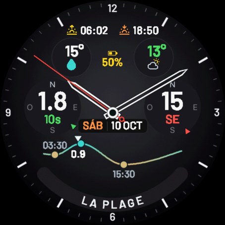 Surf Dawn Watchface · Screenshot 3