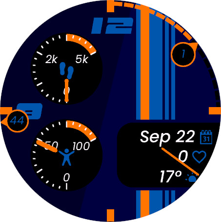 Challenger Watch Face · Screenshot 1