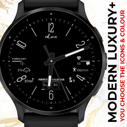 NEW AMOLED Black Modern Luxury Elegant Sleek Crisp · Screenshot 0