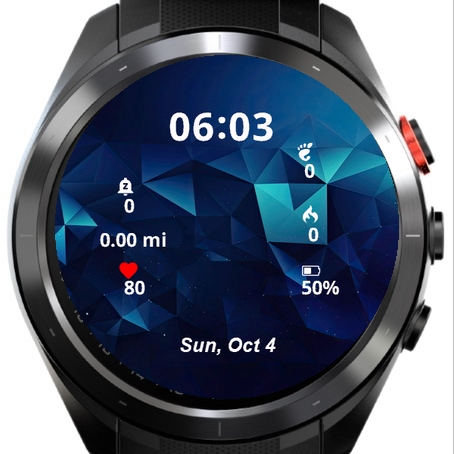 Dark Blue Color Background · Screenshot 2