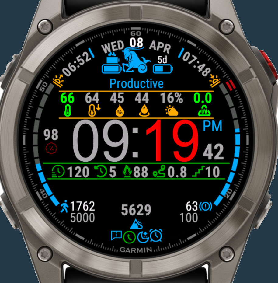 SpragueInSanity All-Things Watch Face · Screenshot 2