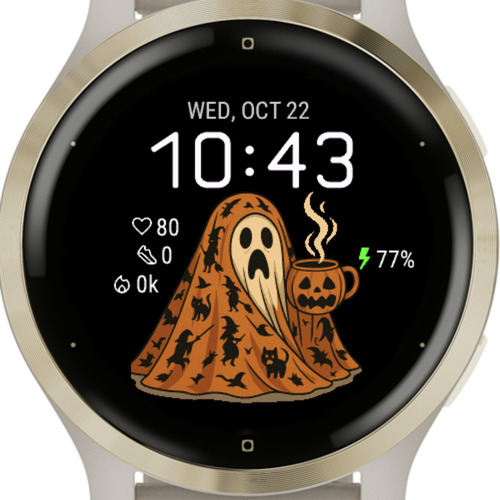 Cozy Ghost Coffee – Halloween Adaptive · Screenshot 0