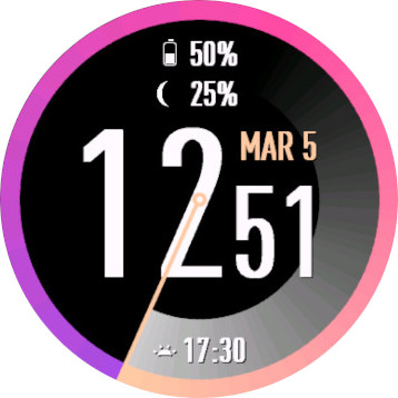 Arkspin Watch Face · Screenshot 3