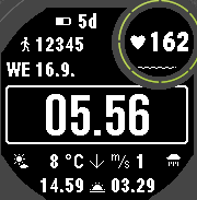 Outdoor Fan Watchface · Screenshot 2