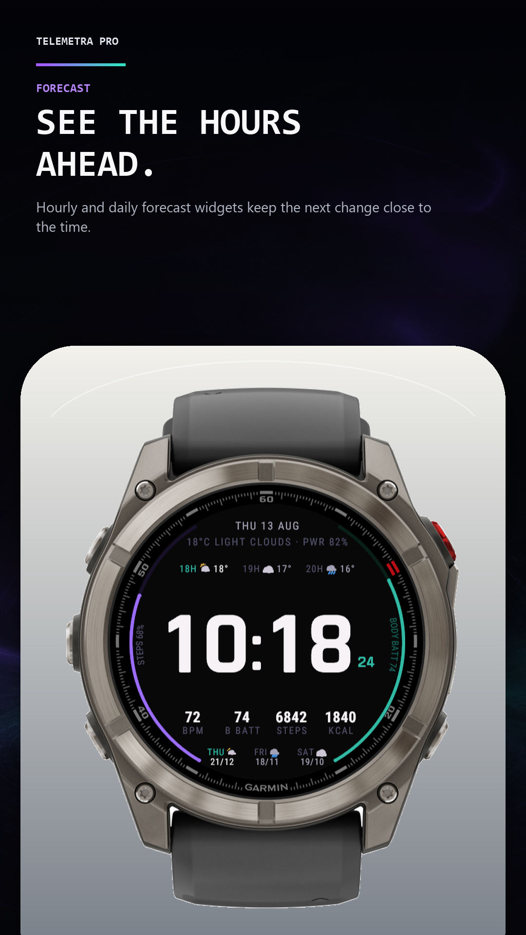 TELEMETRA Pro · Screenshot 2