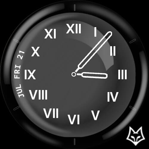 Just Simple Analog Numbers Roman Gen3 · Screenshot 4