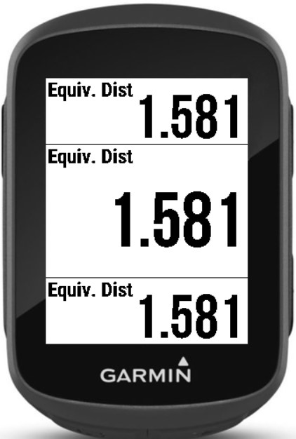 Equivalent Activity Distance · Screenshot 0