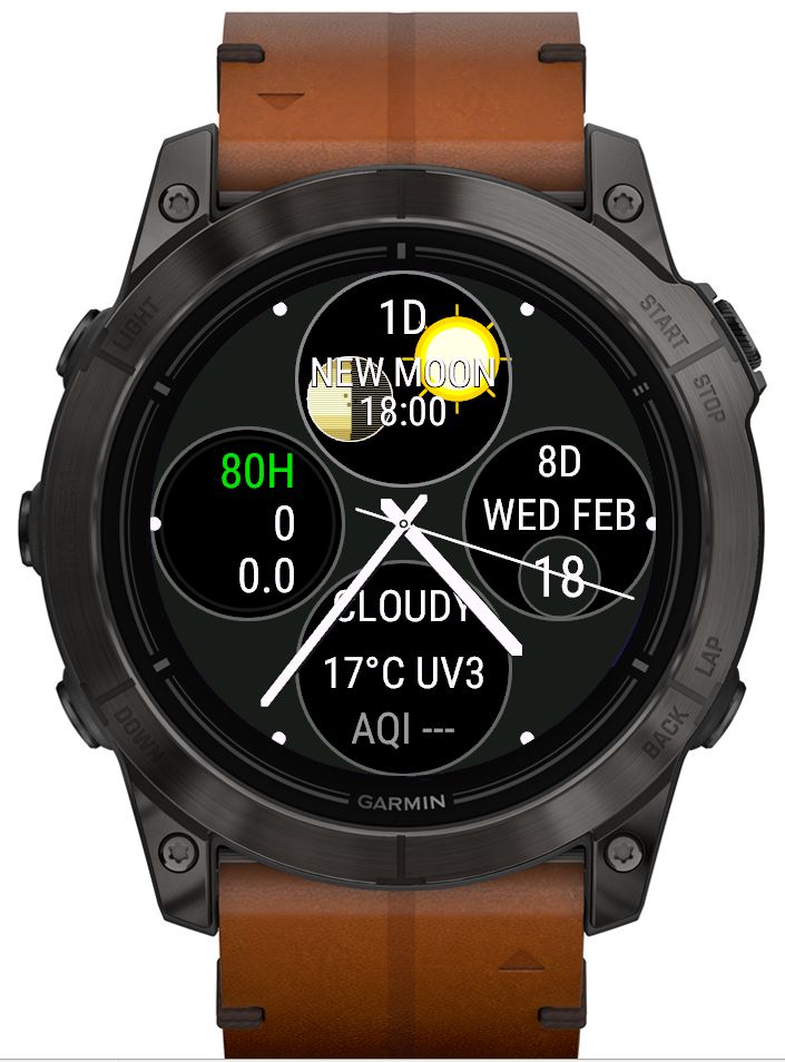 AstroWatchFace v4.0.0 · Screenshot 1