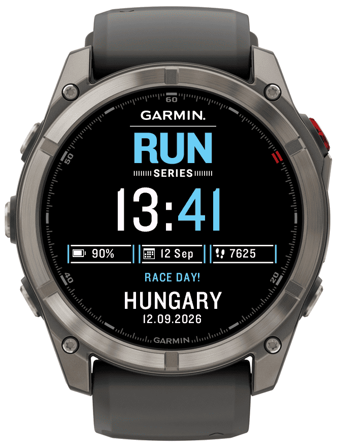GARMIN RUN SERIES - HUNGARY 2