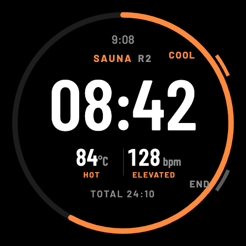 SaunaGray – Sauna Tracker · Screenshot 0